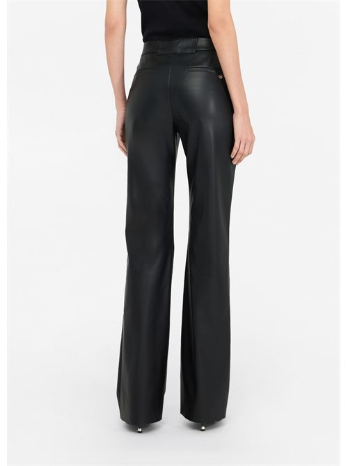Pantaloni flare in tessuto spalmato LIU JO | CF5016E0624/22222
